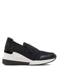 MICHAEL Michael Kors Sneakersy Felix 43S7FXFS1D Czarny. Kolor: czarny. Materiał: skóra #1