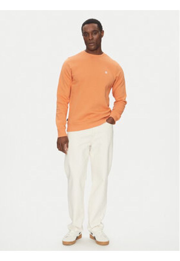 Element Bluza ELYFT00197 Pomarańczowy Regular Fit. Kolor: pomarańczowy. Materiał: bawełna