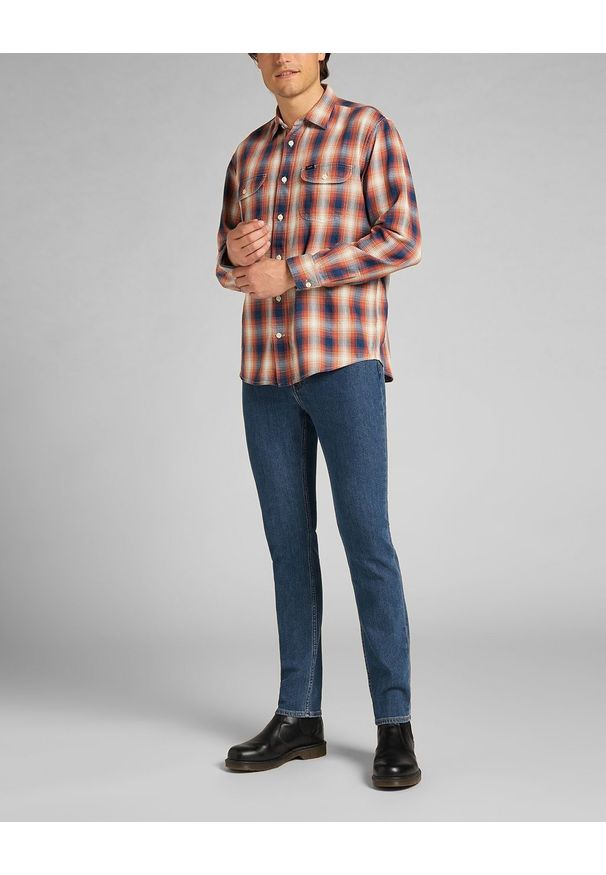 Lee - LEE WORKER SHIRT BURNT OCHRE L68HMJBH 112140615