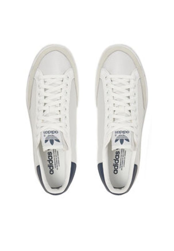Adidas - adidas Sneakersy Rod Laver G99864 Biały. Kolor: biały. Materiał: materiał