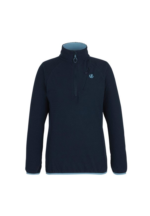 DARE 2B - Polar damski z suwakiem 1/4 Switch Up Dare 2b. Kolor: niebieski. Materiał: polar. Sport: turystyka piesza