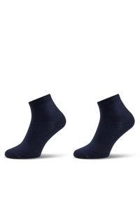 TOMMY HILFIGER - Tommy Hilfiger Skarpety krótkie Dobotex BV 373001001 Granatowy. Kolor: niebieski. Materiał: materiał #1