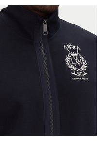 La Martina Bluza Athos MAF001 FP581 Granatowy Regular Fit. Kolor: niebieski. Materiał: bawełna #2