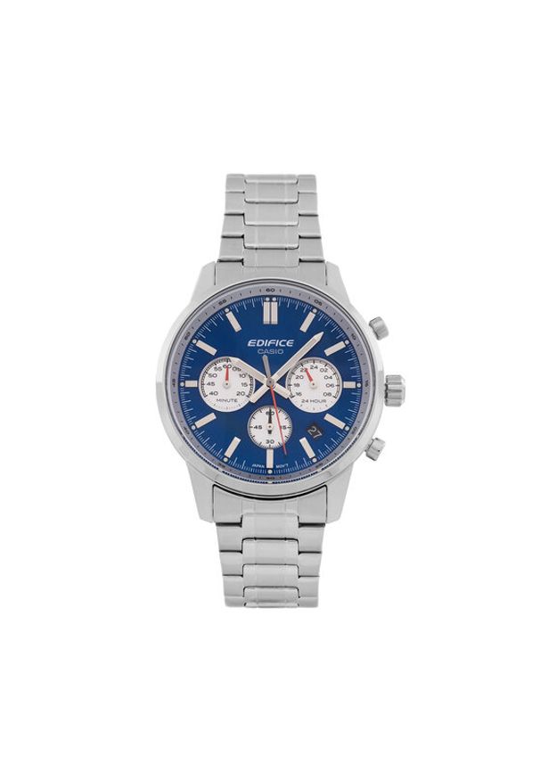 Casio Zegarek Edifice EFR-575D-2AEF Srebrny. Kolor: srebrny