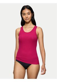 Triumph Top Beauty Layers 10221176 Różowy Slim Fit. Kolor: różowy. Materiał: lyocell