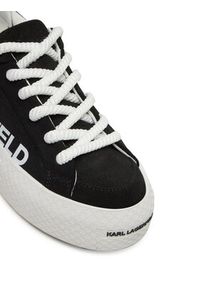 Karl Lagerfeld - KARL LAGERFELD Sneakersy KL60722 Czarny. Kolor: czarny. Materiał: skóra, zamsz #3
