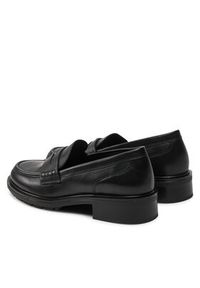 TOMMY HILFIGER - Tommy Hilfiger Lordsy Th Penny Loafer FW0FW08029 Czarny. Kolor: czarny. Materiał: skóra #4