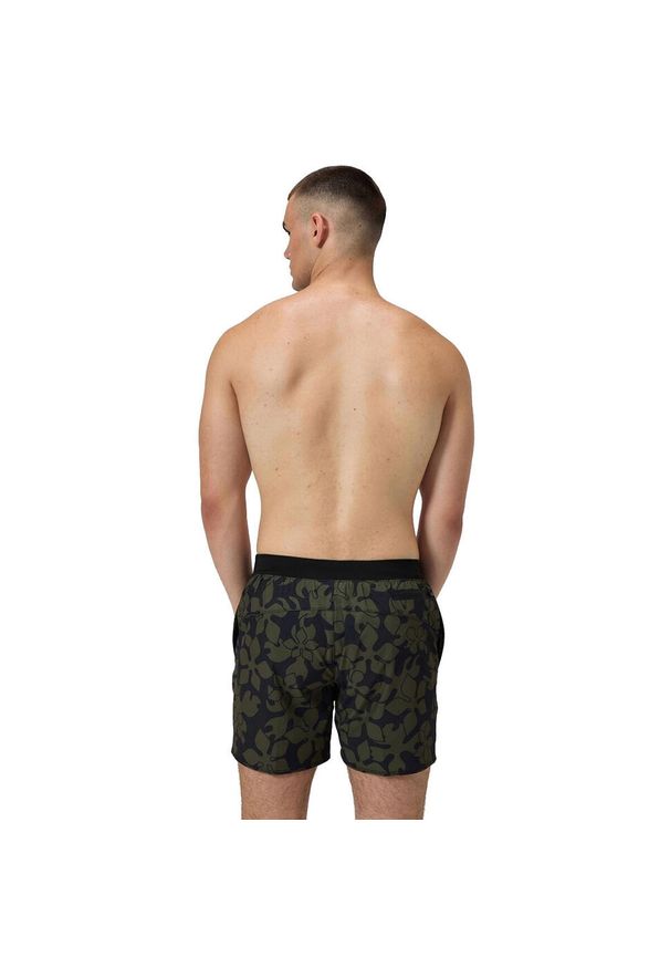 Speedo - Szorty Kąpielowe Męskie Z Nadrukiem Volley. Kolor: zielony. Wzór: nadruk. Styl: sportowy