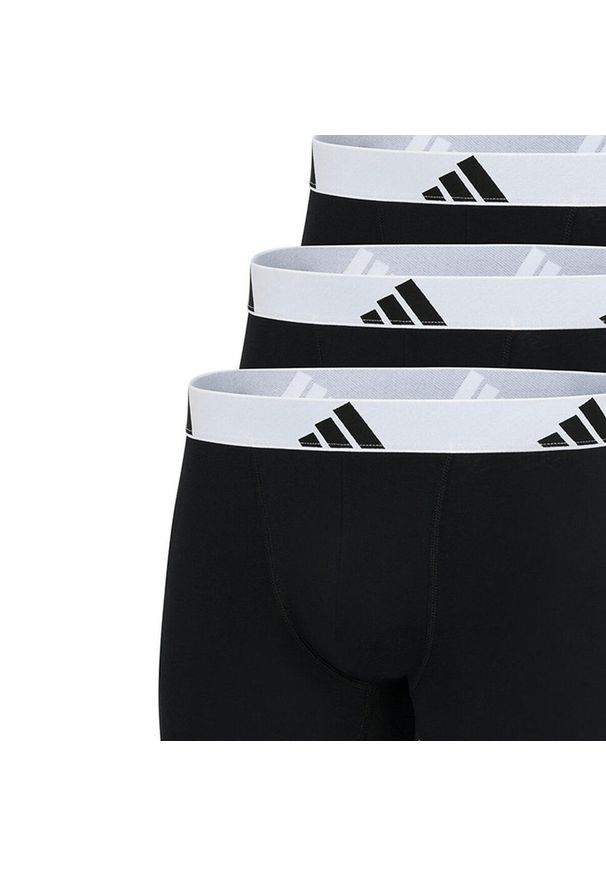 Adidas - Bokserki Active Flex Cotton 6 pak. Kolor: wielokolorowy. Materiał: bawełna, elastan