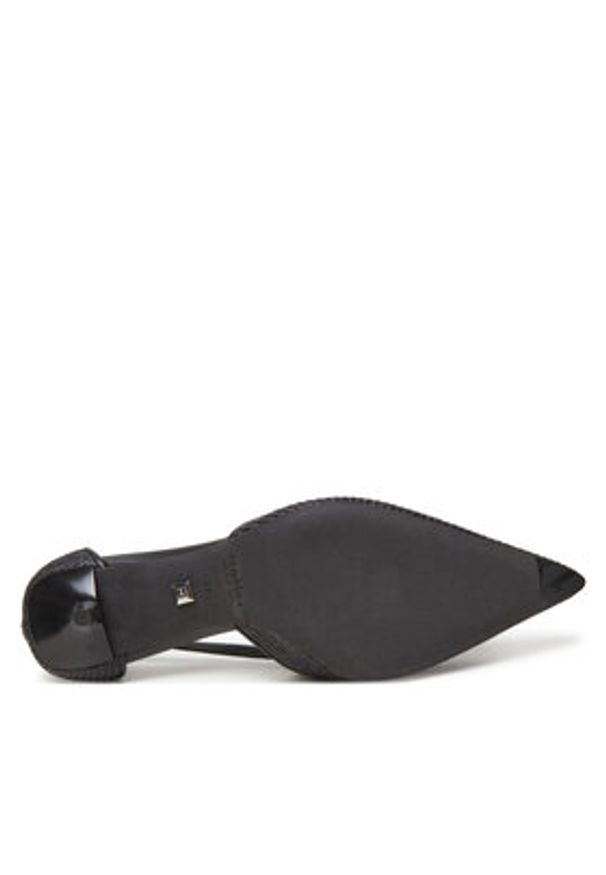 Max Mara Szpilki Strawpump 2514521312600 Czarny. Kolor: czarny. Materiał: materiał. Obcas: na szpilce