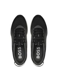 BOSS - Boss Sneakersy TTNM EVO Runn sdltme 50522908 Czarny. Kolor: czarny. Materiał: skóra