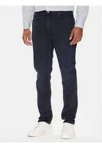 TOMMY HILFIGER - Tommy Hilfiger Jeansy Bleecker MW0MW40676 Granatowy Slim Fit. Kolor: niebieski