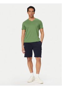 Lacoste T-Shirt TH6710 Zielony Regular Fit. Kolor: zielony. Materiał: bawełna #2