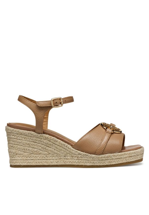 Geox Espadryle D Panarea D55UYB 00046 C5000 Beżowy. Kolor: beżowy. Materiał: skóra