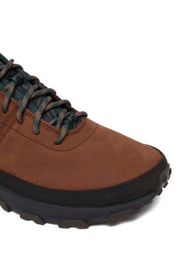 Timberland Sneakersy Winsor Trail Mid Lace TB0A41X7W071 Brązowy. Kolor: brązowy. Materiał: nubuk, skóra