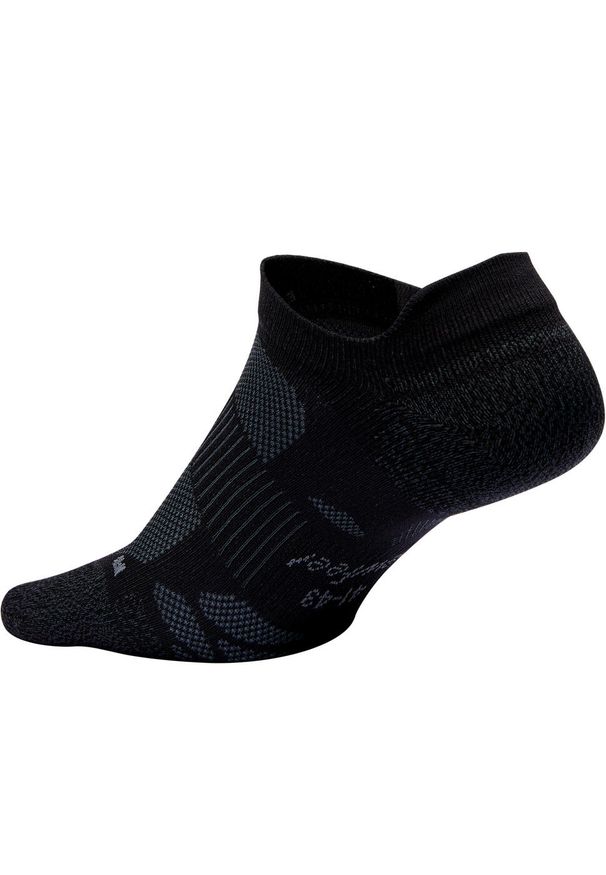 NEWFEEL - Skarpetki do chodzenia WS 500 Fresh Invisible czarne. Kolor: czarny. Materiał: poliamid, elastan. Sport: turystyka piesza