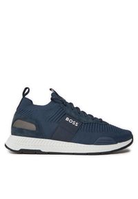 BOSS - Boss Sneakersy Titanium Runn 50498245 Niebieski. Kolor: niebieski #1