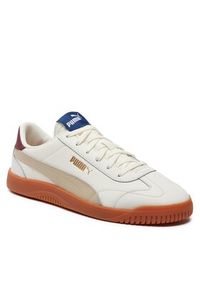 Puma Sneakersy Club 5V5 389406-08 Écru. Materiał: skóra #4