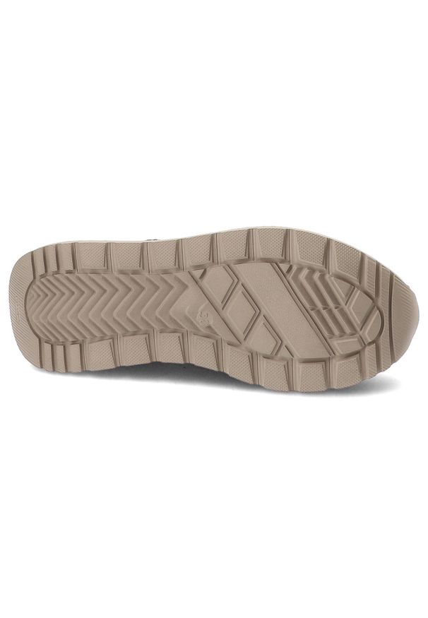 Brązowe Sneakersy Armodo Modne Obuwie Damskie Panterka. Kolor: brązowy. Materiał: materiał, jeans. Wzór: motyw zwierzęcy. Styl: elegancki