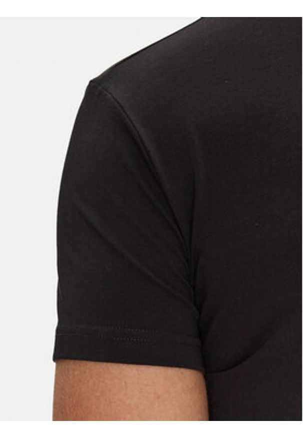Emporio Armani Underwear T-Shirt EM000375 AF10798 UC001 Czarny Slim Fit. Kolor: czarny. Materiał: bawełna