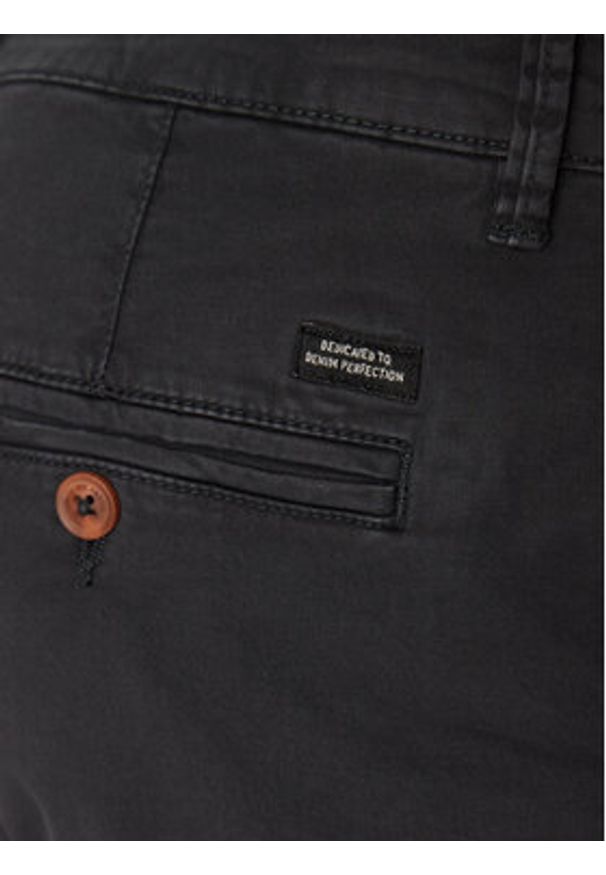 Blend Szorty materiałowe 20717939 Czarny Regular Fit. Kolor: czarny. Materiał: bawełna