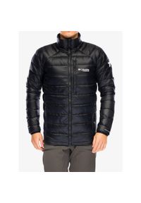 columbia - Kurtka puchowa męska Columbia Arctic Crest Down Jacket. Kolor: czarny. Materiał: puch. Sport: turystyka piesza