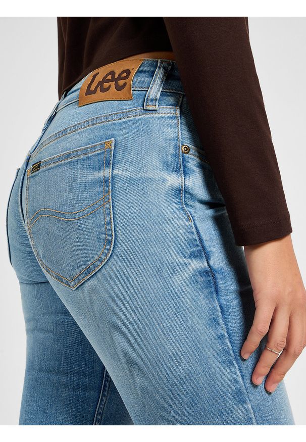Lee - LEE DAMSKIE SPODNIE JEANSOWE LEE JESSICA RISING SIGN 112355540