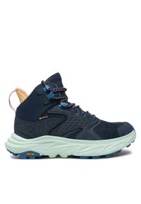 HOKA - Trekkingi Hoka. Kolor: niebieski. Technologia: Gore-Tex. Sport: turystyka piesza #1