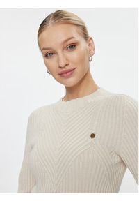 Aeronautica Militare Sweter 232MA1474DL515 Écru Regular Fit. Materiał: wełna, syntetyk #4