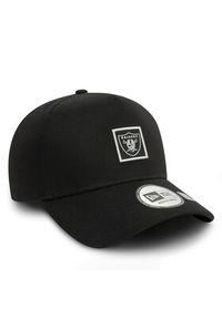 New Era Czapka z daszkiem Las Vegas Raiders Metallic Patch 9FORTY E-Frame 60580709 Czarny. Kolor: czarny. Materiał: materiał, bawełna