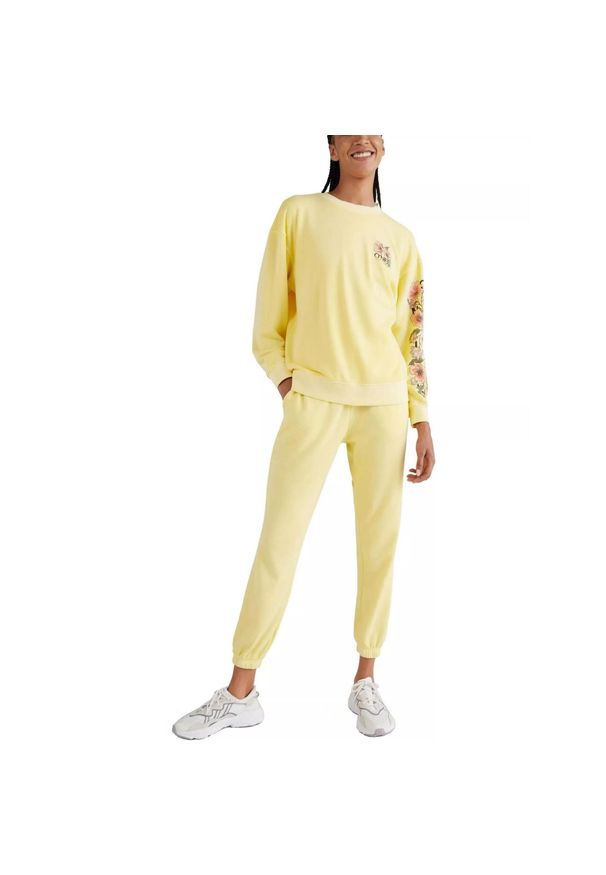 Bluza damska O'Neill Sunrise Crew. Kolor: żółty. Sport: turystyka piesza
