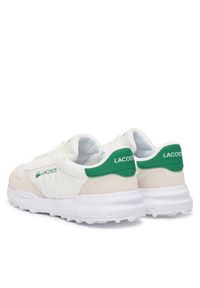 Lacoste Sneakersy Elite Active Evo 51SMA0037 Écru. Kolor: kremowy. Materiał: materiał #4