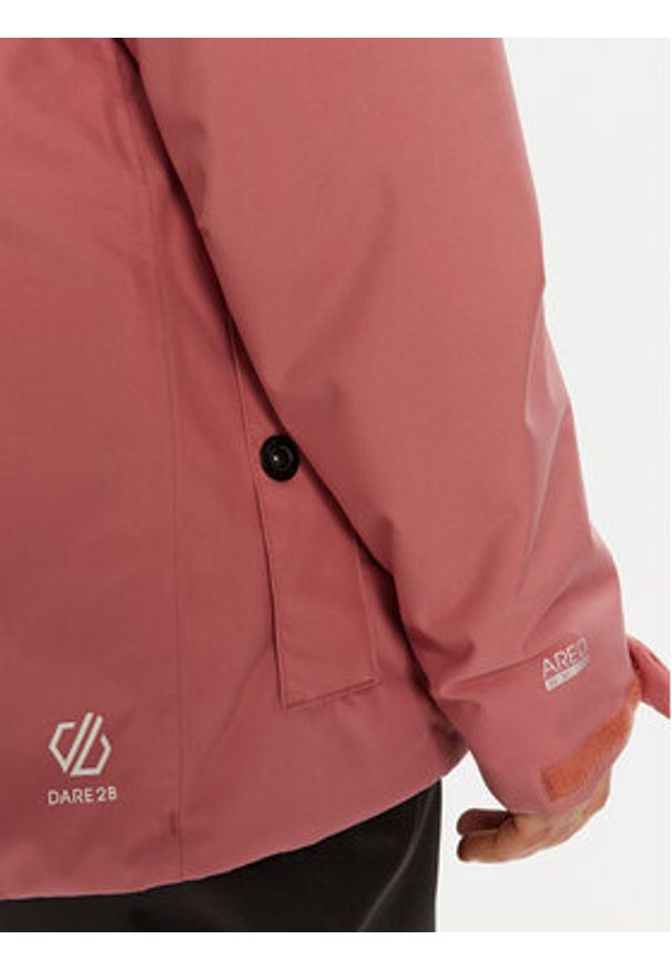 Dare2B Kurtka narciarska Ski Life DWP592 Różowy Regular Fit. Kolor: różowy. Materiał: syntetyk. Sport: narciarstwo