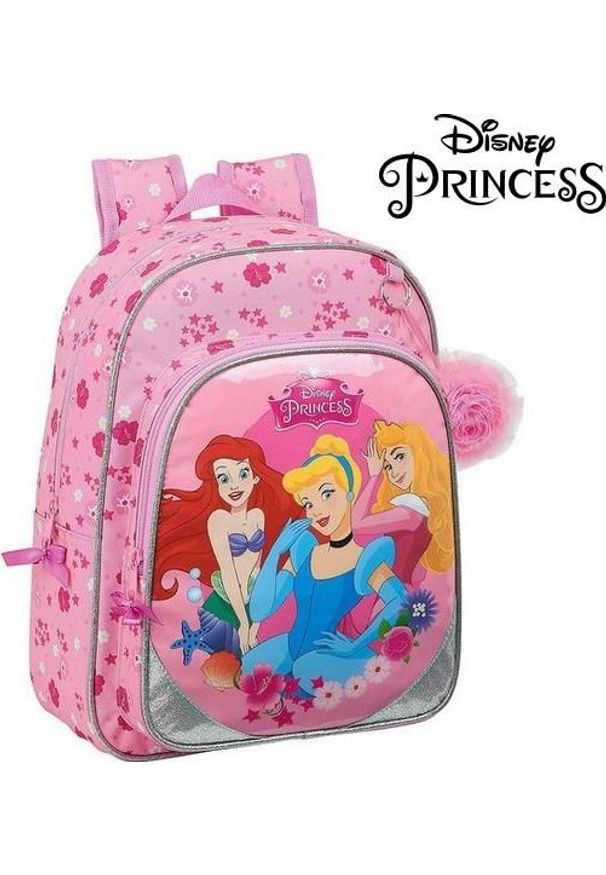 Princesses Disney Plecak dziecięcy Princesses Disney Express Yourself Różowy. Kolor: różowy. Wzór: motyw z bajki