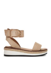 DeeZee Sandały CEO-WS091-01 Beżowy. Kolor: beżowy. Materiał: materiał #1