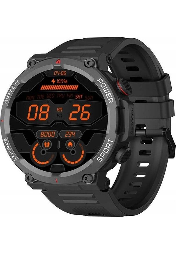 Smartwatch Blackview Smartwatch Blackview W50 (Czarny). Rodzaj zegarka: smartwatch. Kolor: czarny