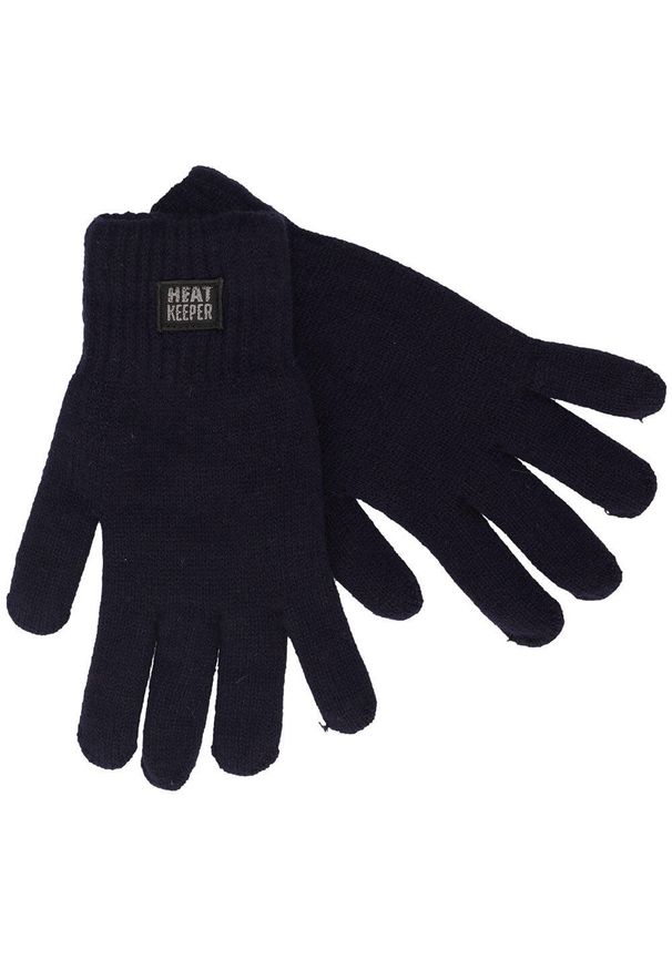HEAT KEEPER - Rękawiczki termiczne męskie 1 para. Kolor: niebieski. Sport: turystyka piesza