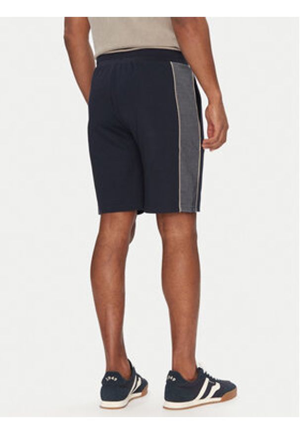 BOSS Szorty sportowe Tracksuit Short 50540752 Granatowy Regular Fit. Kolor: niebieski. Materiał: bawełna. Styl: sportowy