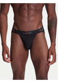 Calvin Klein Underwear Slipy LV00NB4234 Czarny. Kolor: czarny. Materiał: syntetyk