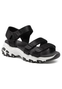 skechers - Skechers Sandały Fresh Catch 31514 /BLK Czarny. Kolor: czarny. Materiał: materiał