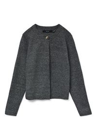 Vero Moda Kardigan Marina 10331339 Szary Regular Fit. Kolor: szary. Materiał: syntetyk #3