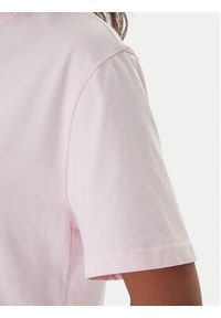 Tommy Jeans T-Shirt Badge DW0DW22202 Różowy Boxy Fit. Kolor: różowy. Materiał: bawełna #3
