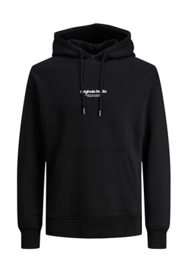 Jack & Jones - Jack&Jones Bluza Vesterbro 12241687 Czarny Relaxed Fit. Kolor: czarny. Materiał: syntetyk