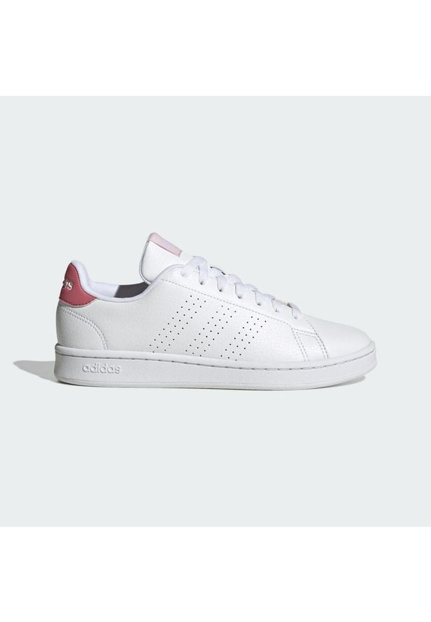 Adidas - Advantage Shoes. Okazja: na co dzień. Kolor: różowy, biały, wielokolorowy. Model: Adidas Advantage. Sport: turystyka piesza