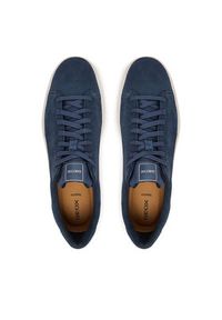 Geox Sneakersy U Baltmoore U65LDD 00022 C4028 Granatowy. Kolor: niebieski. Materiał: skóra, zamsz #4