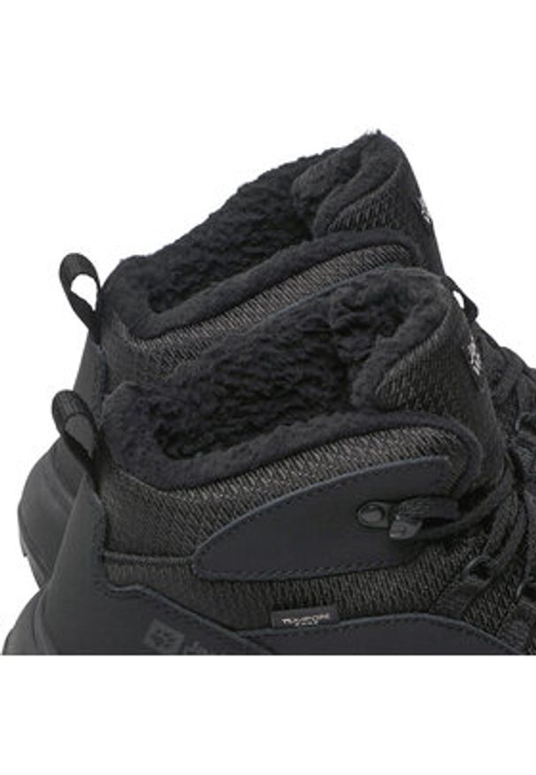Jack Wolfskin Trekkingi Everquest Texapore Mid M 4053611 Czarny. Kolor: czarny. Materiał: nubuk, skóra. Sport: turystyka piesza