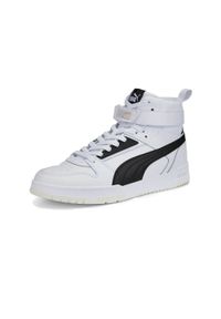 Buty do chodzenia męskie Puma Rbd Game. Wysokość cholewki: za kostkę. Zapięcie: sznurówki. Kolor: czarny, biały, wielokolorowy. Materiał: materiał, syntetyk, guma. Szerokość cholewki: normalna. Sport: turystyka piesza