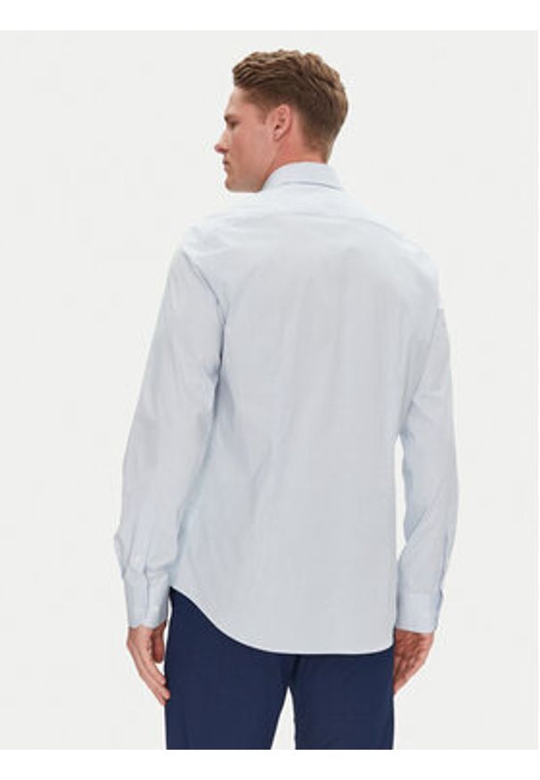 TOMMY HILFIGER - Tommy Hilfiger Koszula MW0MW38961 Błękitny Slim Fit. Kolor: niebieski. Materiał: bawełna