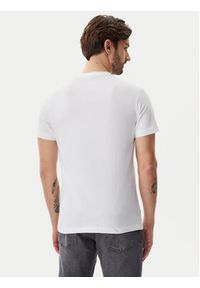Calvin Klein Jeans T-Shirt Brush Stroke J30J327522 Biały Regular Fit. Kolor: biały. Materiał: bawełna #2