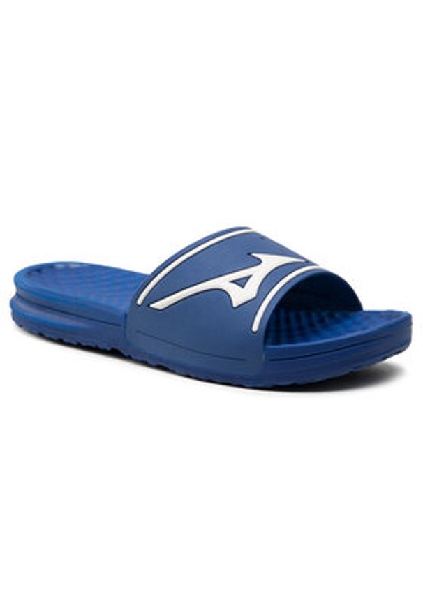 Mizuno Klapki Relax Slide 2 11GJ202027 Niebieski. Kolor: niebieski